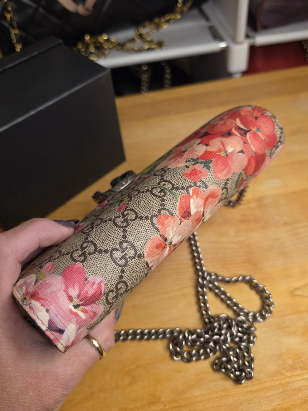 Gucci Dionysus Blooms Supreme 3 Way Chain Purse EUC - Picture 6 of 16